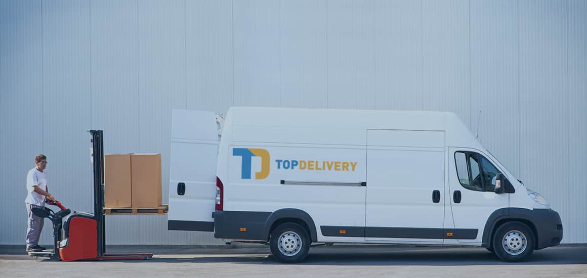 Convenient courier delivery
